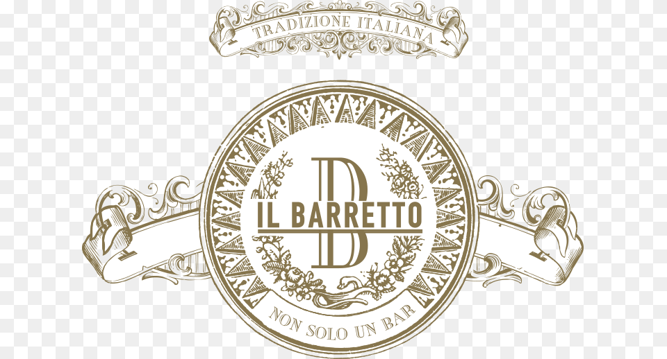 Il Barretto Romantic Scroll Standard Rsvp Black, Accessories, Badge, Logo, Symbol Free Transparent Png