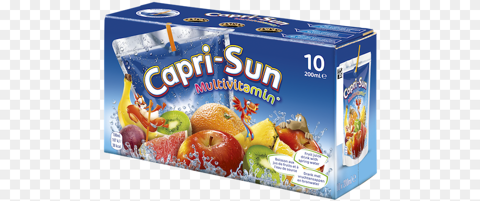 Il Est Inacceptable Que Capri Sun Multivitamin Se Fasse Capri Sun Safari Fruits, Meal, Food, Lunch, Apple Free Png Download