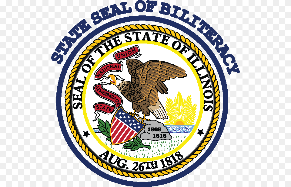 Il Seal Of Biliteracy, Badge, Emblem, Logo, Symbol Png