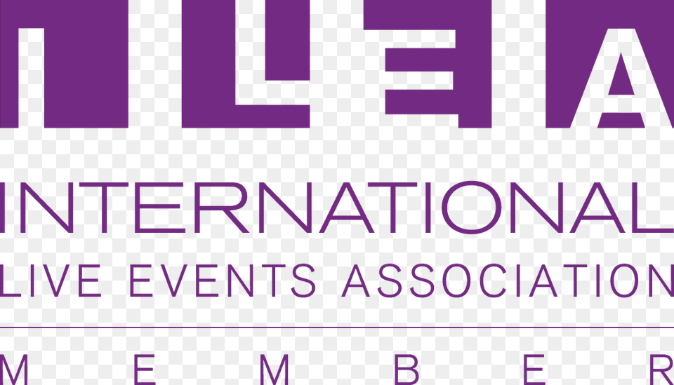 Ilea Purple International Live Events Association, Text, Lighting Png Image