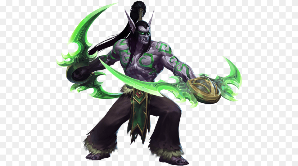 Illidan Stormrage Photo Heroes Of The Storm Illidan, Adult, Female, Person, Woman Free Transparent Png