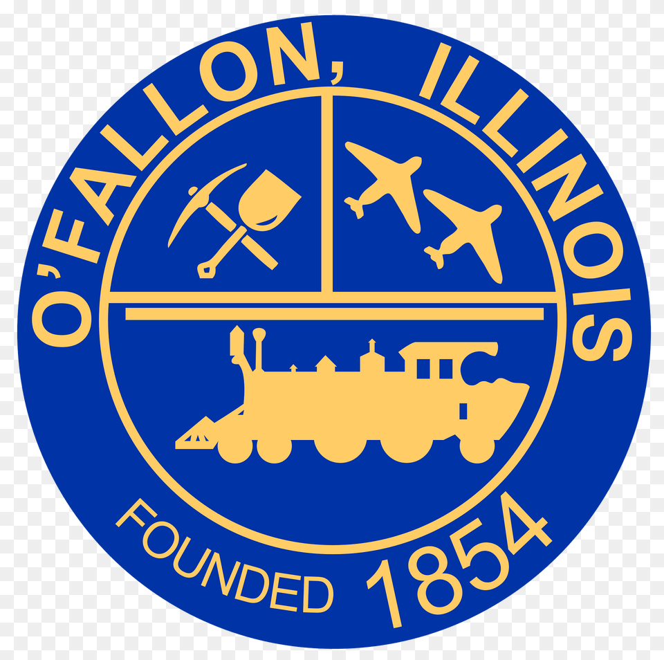 Illinois City Seal Clipart, Logo, Badge, Symbol, Emblem Free Png