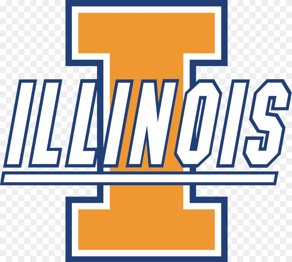 Illinois Fighting Illini Football Team, Logo, Crowd, Person Png