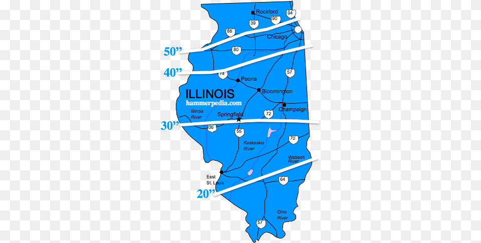 Illinois Frost Line Hammerpedia Illinois Frost Line Depth, Chart, Plot, Map, Atlas Png