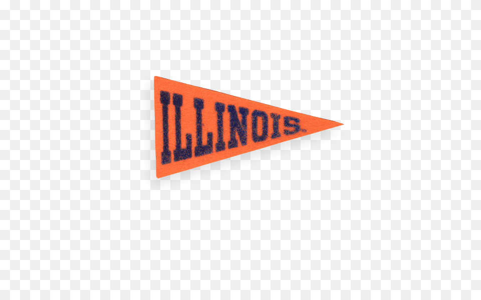 Illinois Mini Pennant Magnet, Sign, Symbol, Business Card, Paper Free Transparent Png