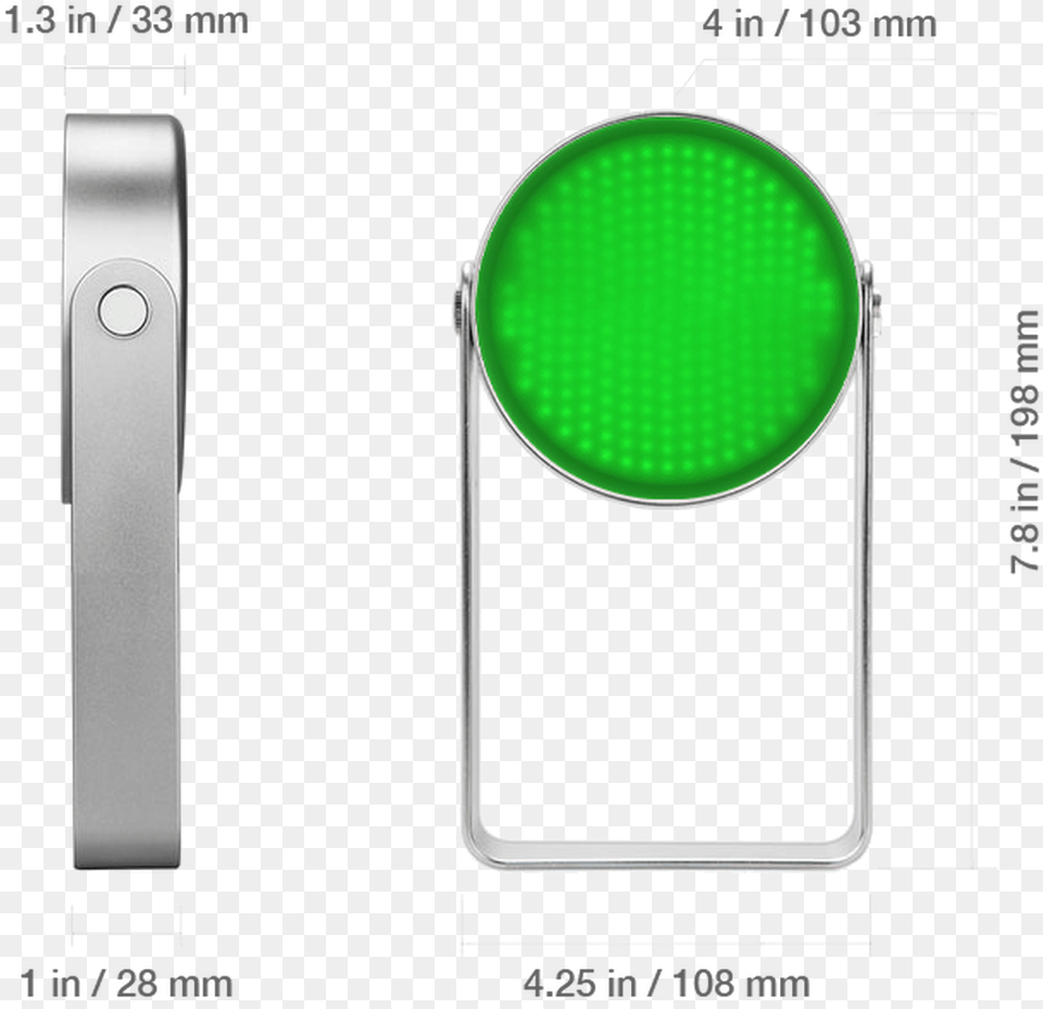 Illuminate Green Light Led Disk Circle, Traffic Light Png Image