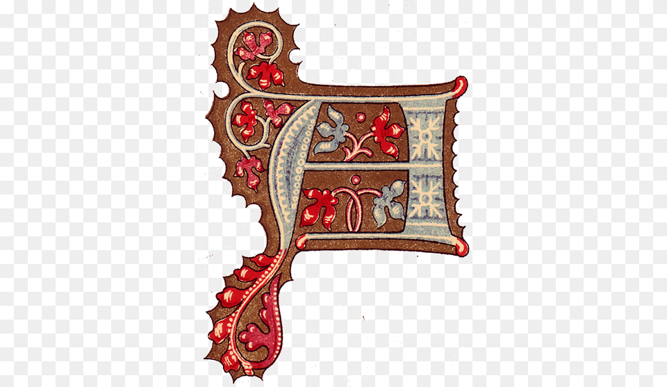 Illuminated Letter A, Applique, Pattern, Home Decor Png