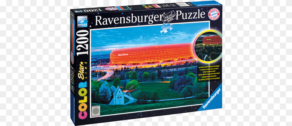 Illuminated Puzzle Arena 1200 Parts Ravensburger Puzzle 1200 Teile, Computer Hardware, Electronics, Hardware, Monitor Png