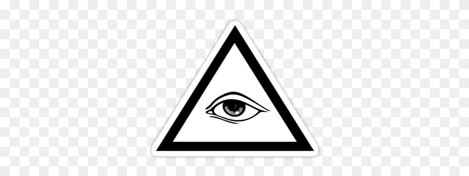 Illuminati Download, Triangle, Symbol, Blackboard Png Image