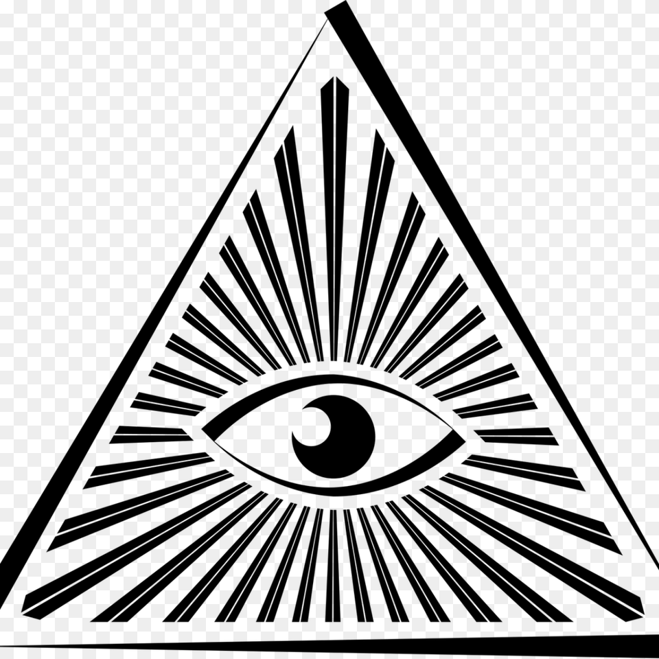Illuminati Eye No Background, Gray Free Png
