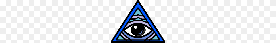 Illuminati Eye Pyramid Templar Gift Idea Present, Triangle Free Png Download