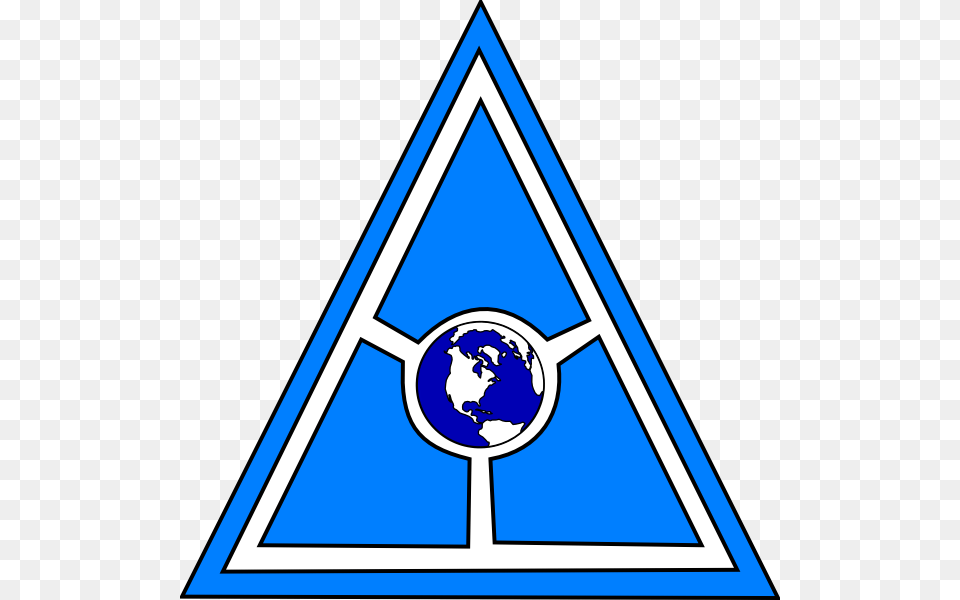 Illuminati Globe Clip Art, Triangle Free Transparent Png