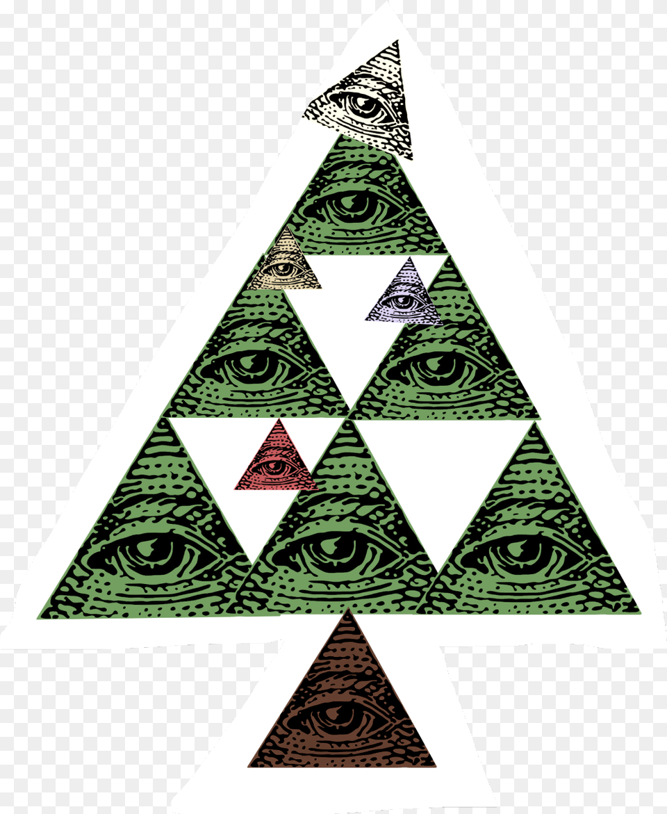 Illuminati Its The Illuminati Tree Triangle, Adult, Bride, Female, Person Free Png Download