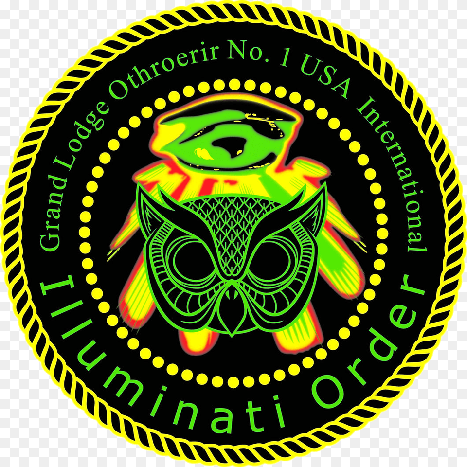 Illuminati Naturalis Ordinem Circle, Emblem, Logo, Symbol, Adult Free Png