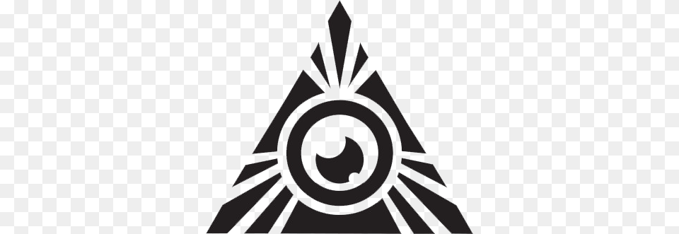 Illuminati Symbol Cropped Illuminati Symbol Eye, Stencil, Logo Png Image