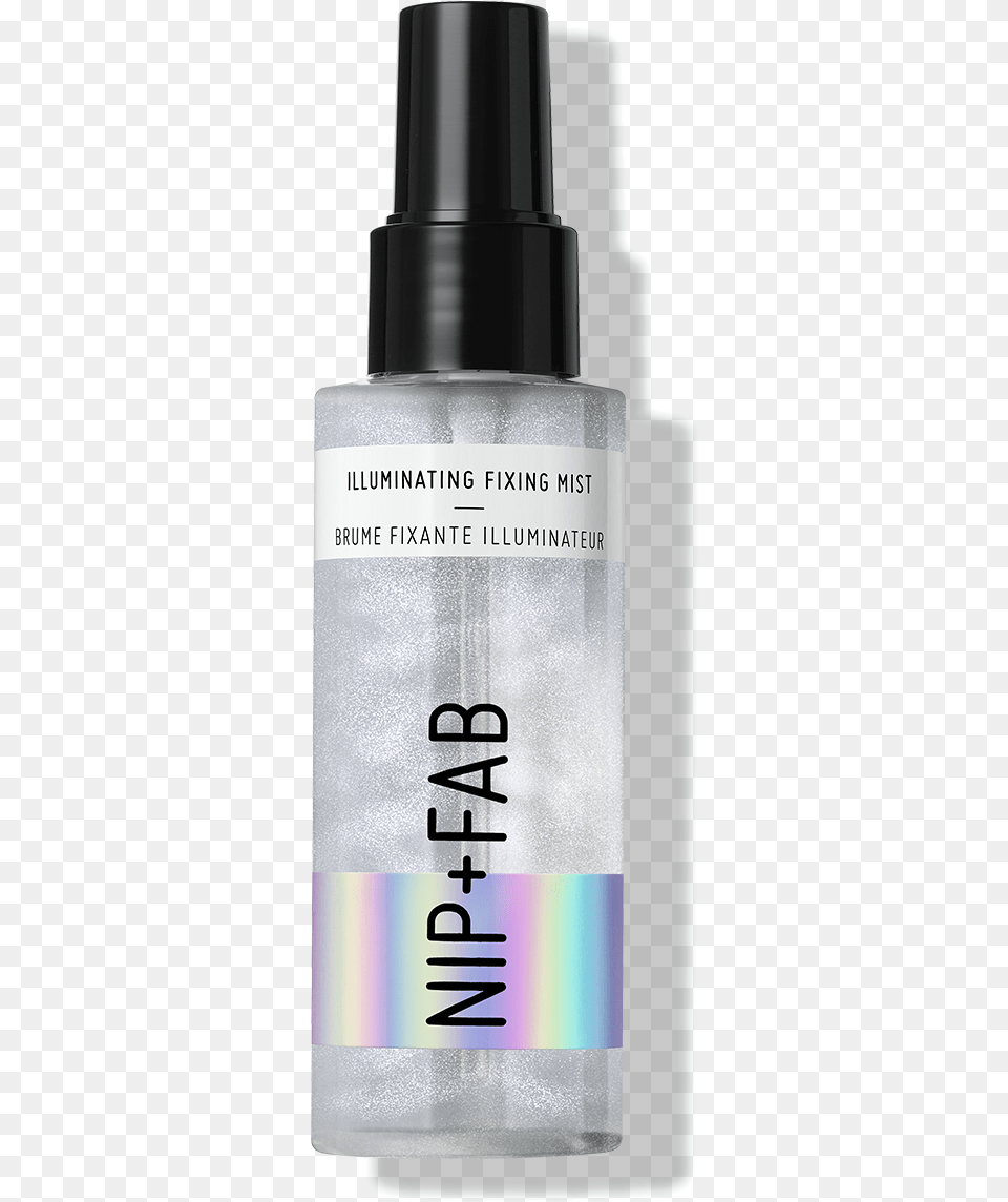 Illuminating Fixing Mist Nip Fab, Bottle, Cosmetics, Perfume Free Transparent Png