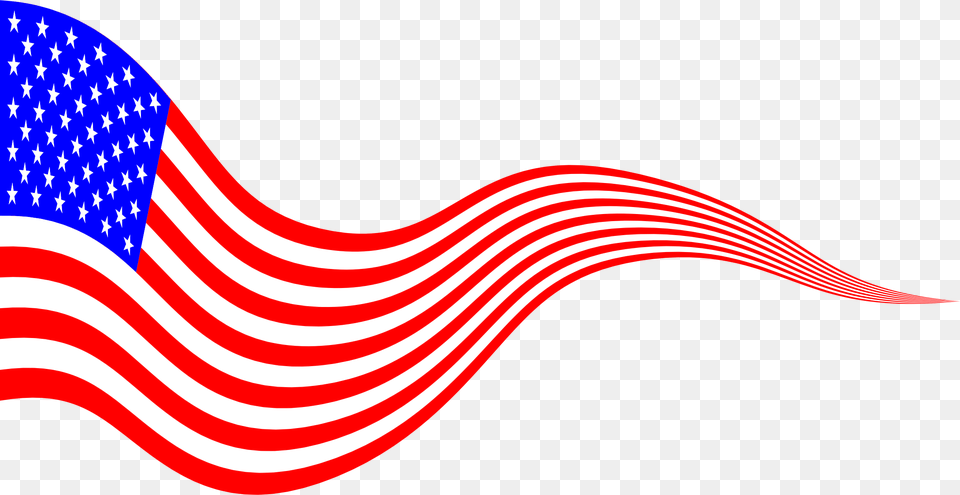 Illusion Clipart American Flag, American Flag Free Transparent Png