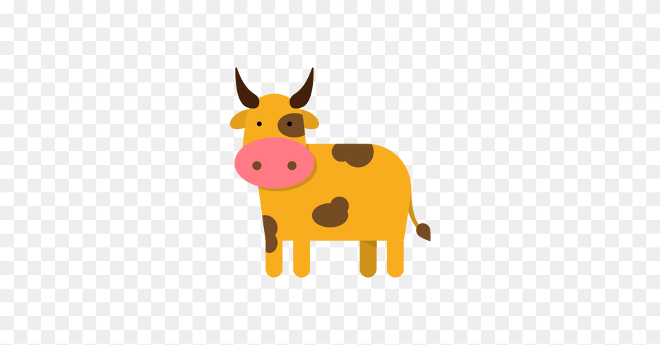 Illustrated Cow Vector And Transparent The Graphic Cave, Animal, Bear, Mammal, Wildlife Free Png Download