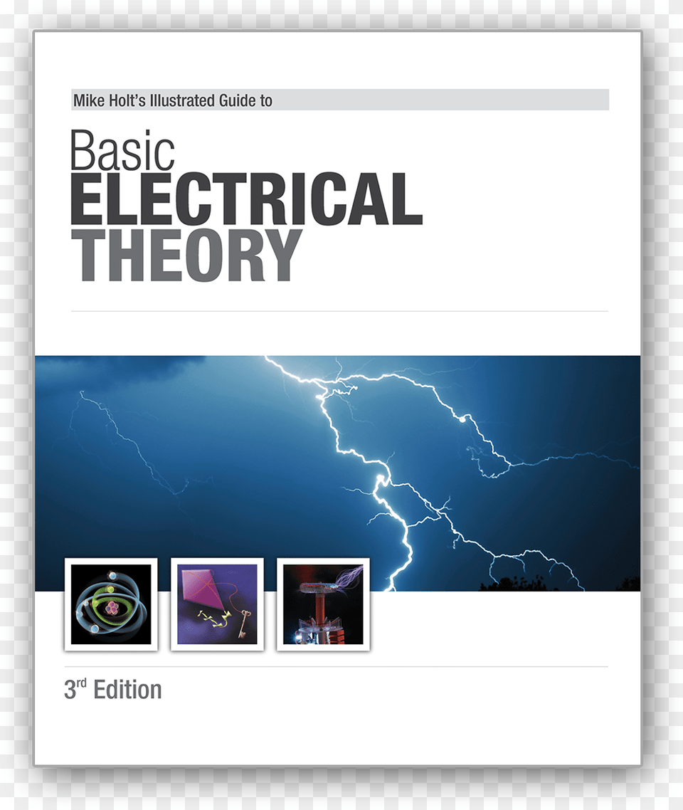 Illustrated Guide To Basic Electrical Theory Textbook Electrical Theory Book, Nature, Outdoors, Storm, Lightning Png