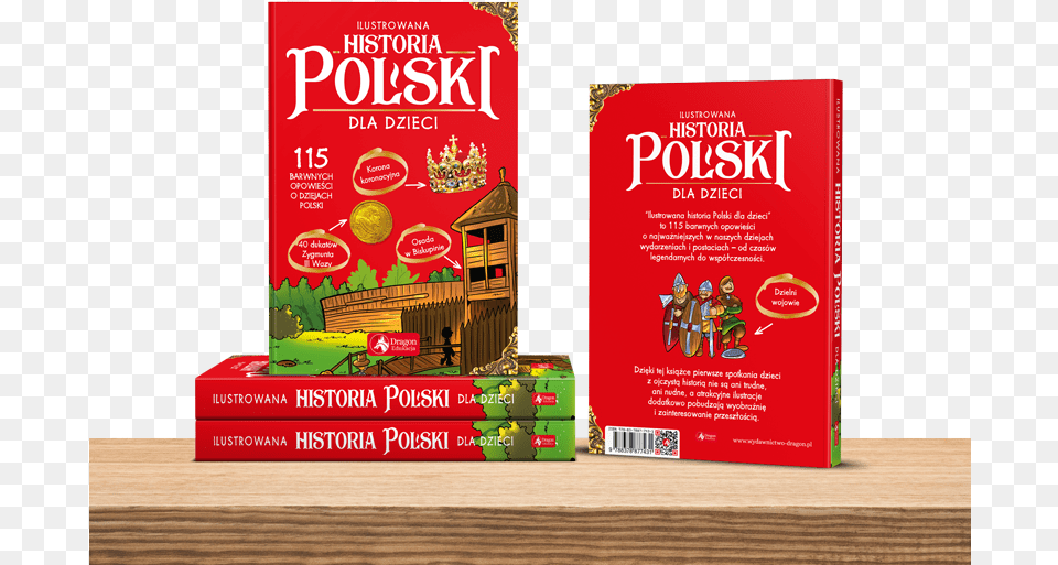 Illustrated Polish History For Children Colorfull Kids Flyer, Advertisement, Poster, Qr Code Free Png Download