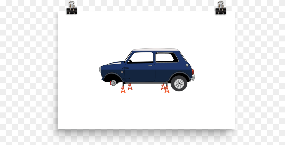 Illustrated Print Fiat, Car, Vehicle, Transportation, Wheel Free Transparent Png