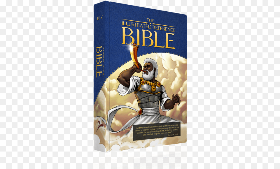 Illustrated Reference Bible 2nd Editiondata High Black Illustrated Reference Bible, Book, Publication, Adult, Male Free Png