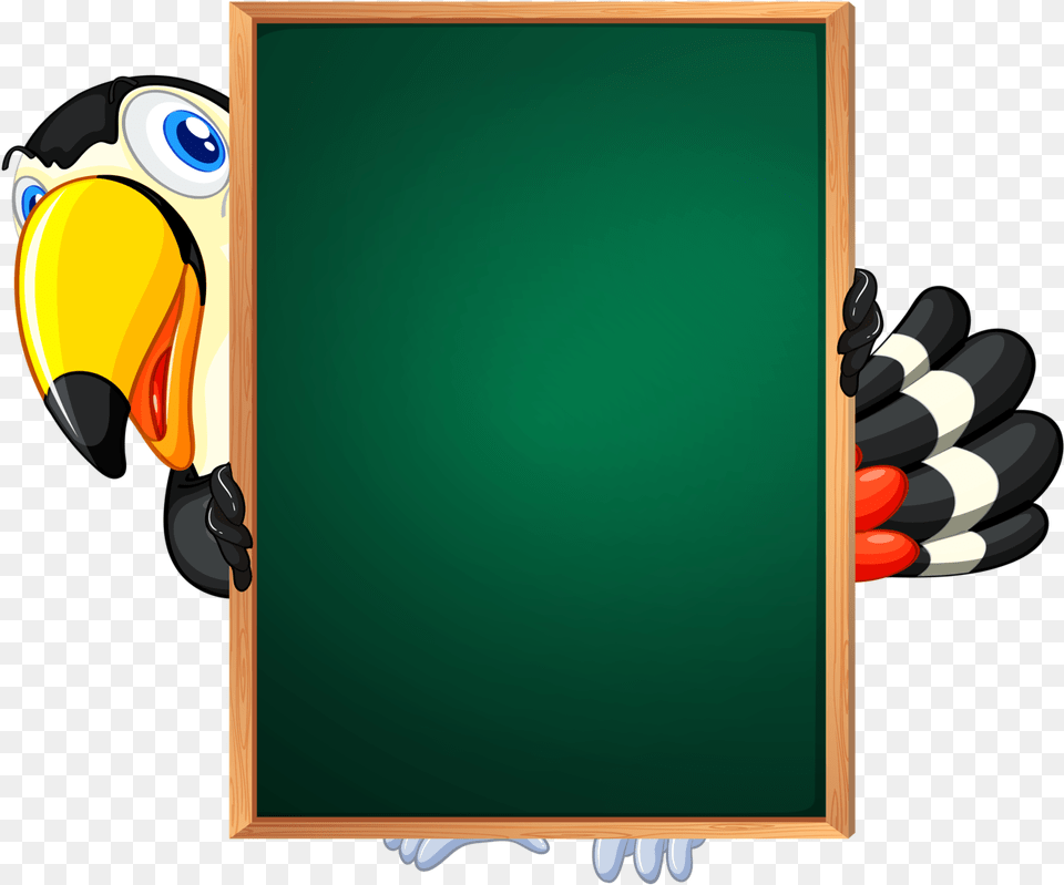 Illustration, Blackboard, Animal, Beak, Bird Free Png