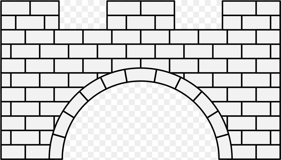 Illustration, Arch, Architecture, Brick, Fireplace Png Image
