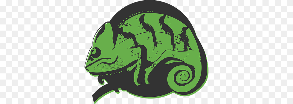 Illustration Animal, Green Lizard, Iguana, Lizard Free Transparent Png