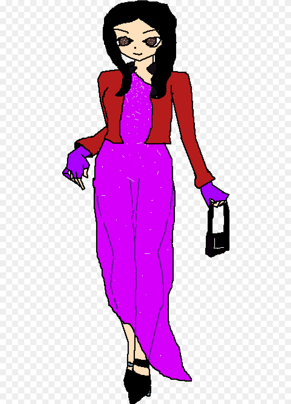 Illustration, Adult, Sleeve, Purple, Person Png Image