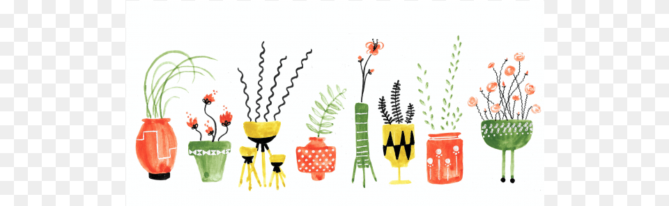 Illustration, Jar, Pottery, Vase, Flower Png