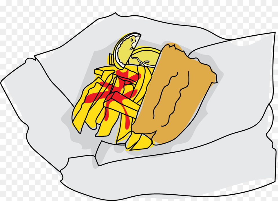 Illustration, Food, Hot Dog, Person Png