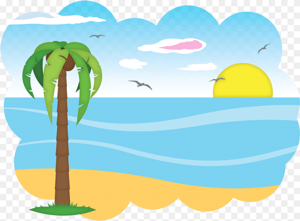 Illustration, Tree, Summer, Plant, Palm Tree Free Transparent Png