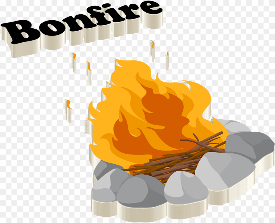 Illustration, Fire, Flame Free Png Download