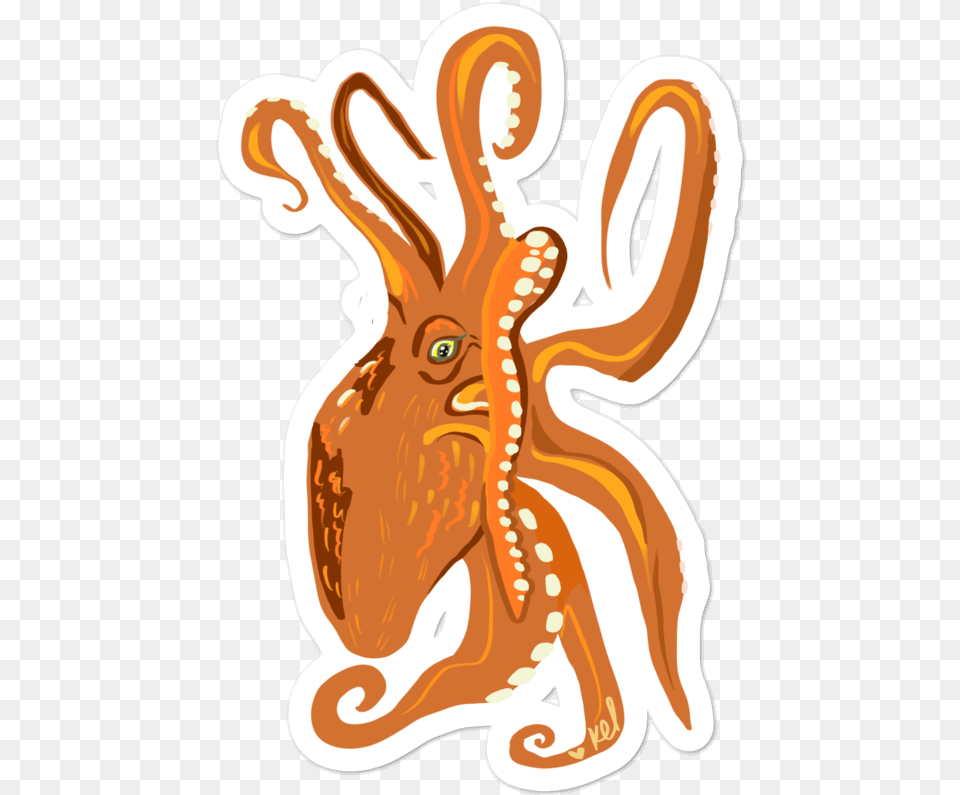 Illustration, Animal, Invertebrate, Octopus, Sea Life Free Transparent Png