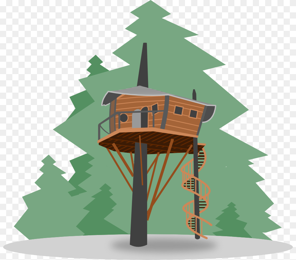 Illustration, Architecture, Building, Cabin, House Free Png Download