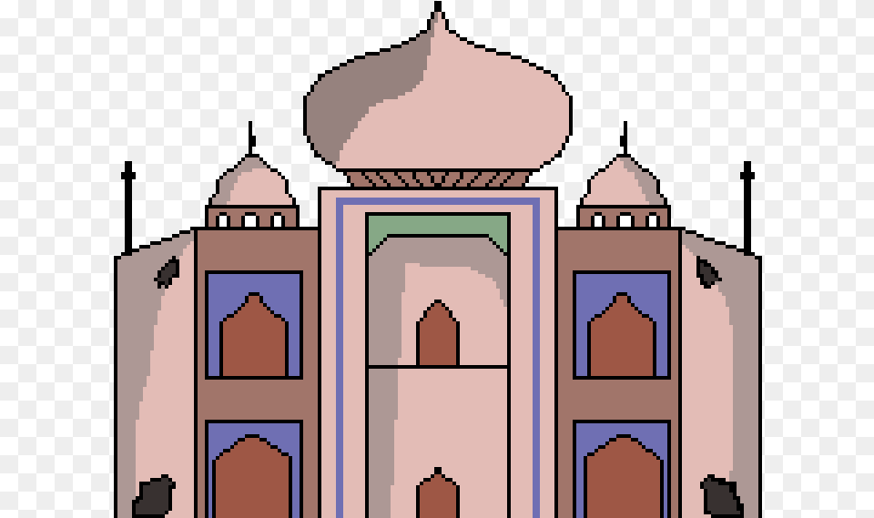 Illustration, Architecture, Building, Dome, Mosque Png Image