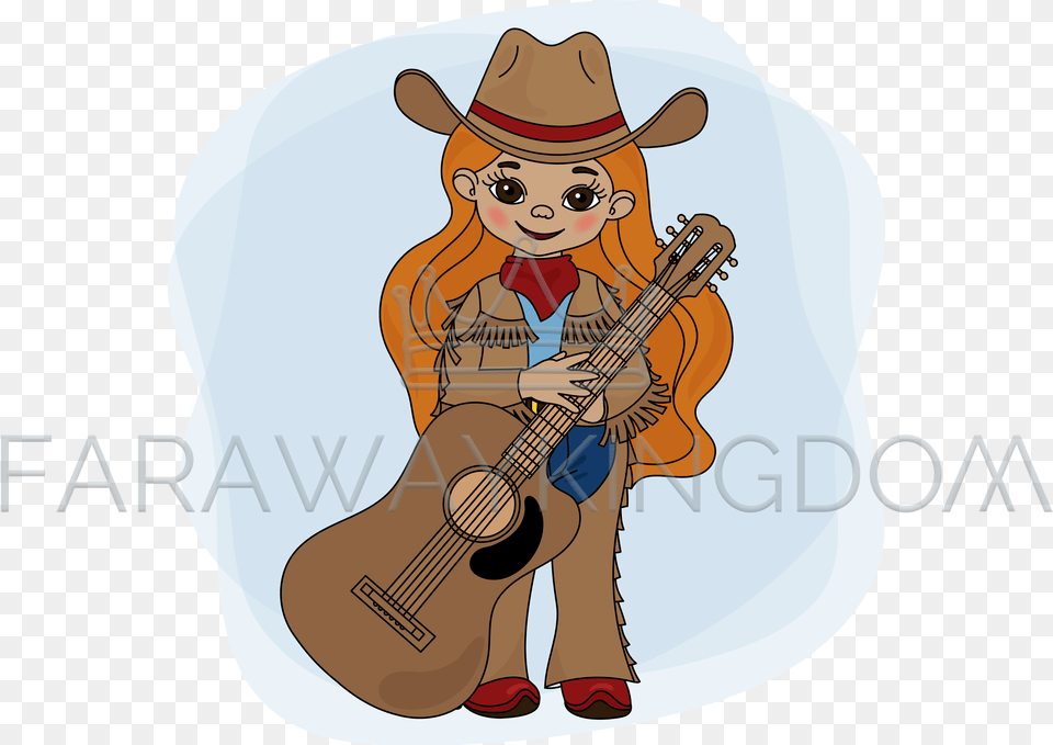 Illustration, Clothing, Musical Instrument, Guitar, Hat Free Png