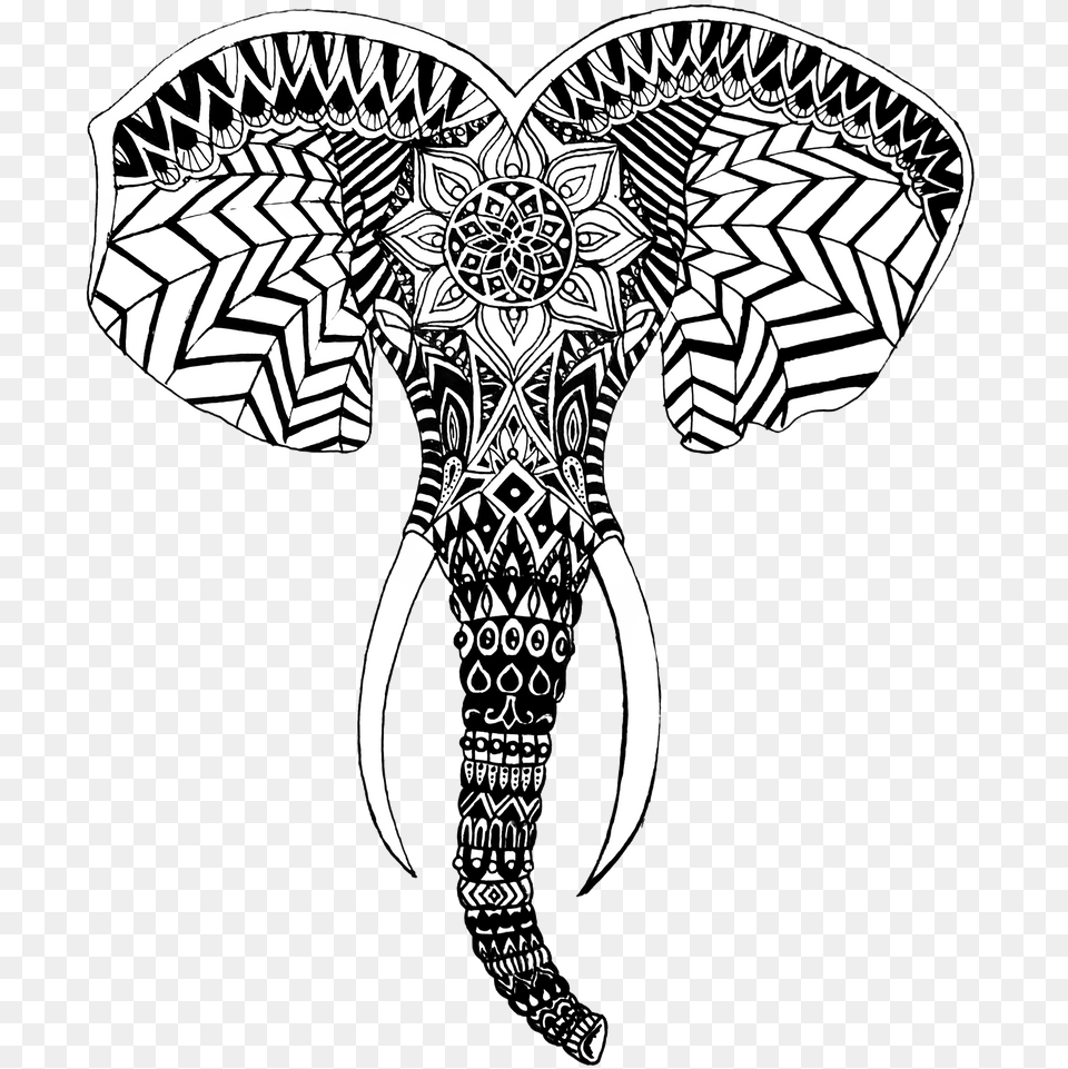 Illustration, Art, Animal, Elephant, Mammal Free Png