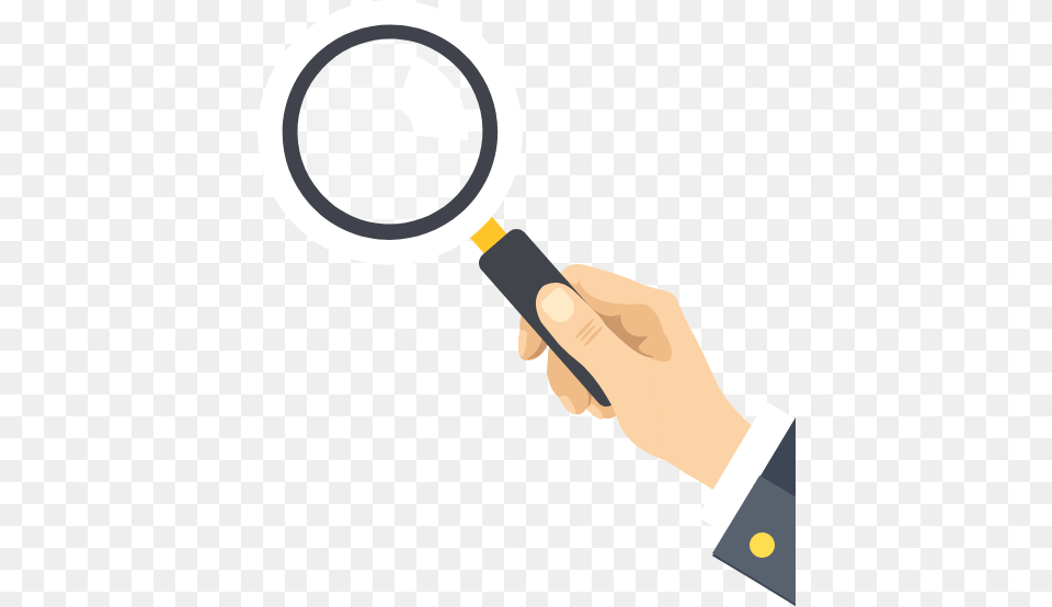 Illustration, Magnifying Free Transparent Png