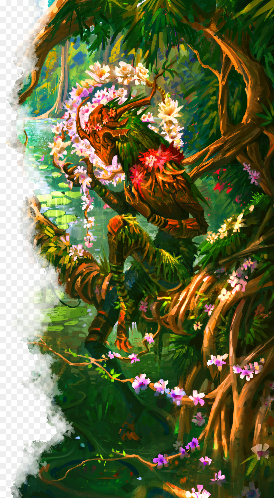 Illustration, Jungle, Nature, Outdoors, Plant Free Png Download