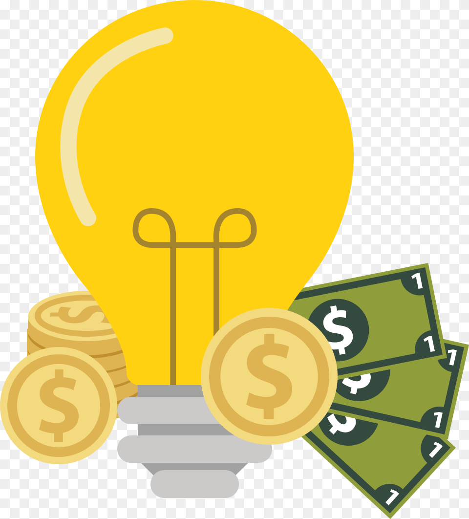 Illustration, Light, Lightbulb Png