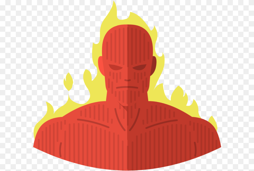 Illustration, Person, Baby, Fire, Flame Png Image