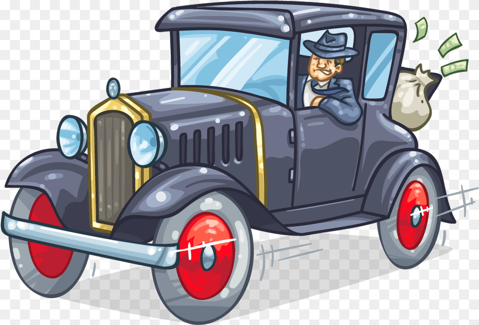Illustration, Antique Car, Vehicle, Transportation, Model T Png