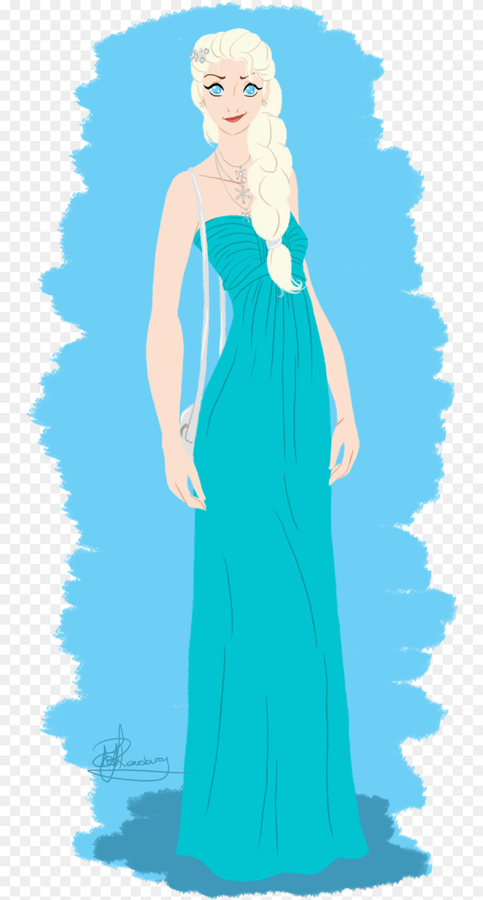 Illustration, Adult, Person, Gown, Formal Wear Free Png