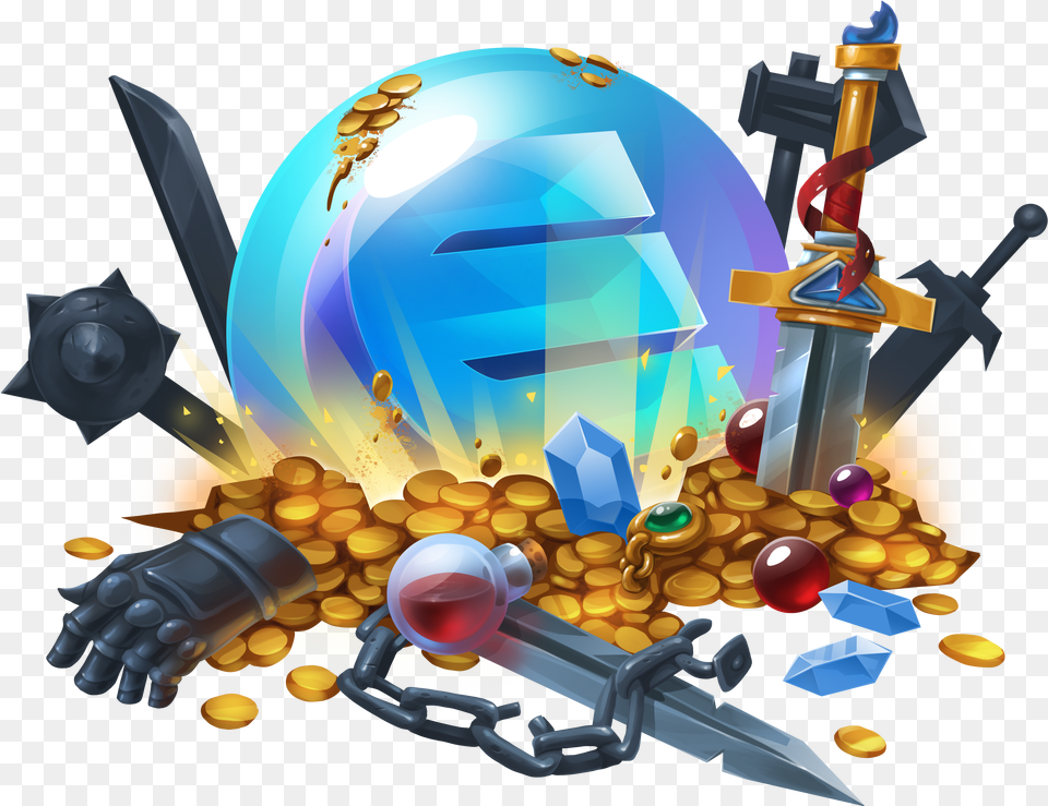 Illustration, Treasure, Art, Graphics, Sphere Png