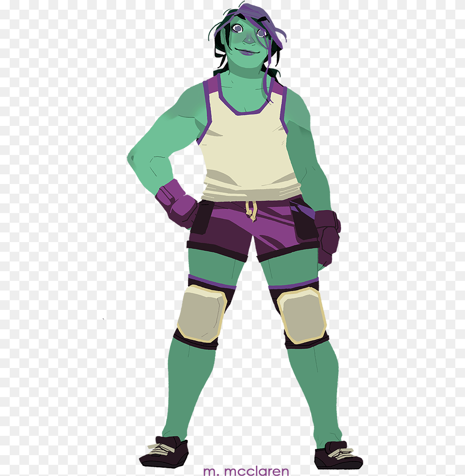 Illustration, Clothing, Shorts, Purple, Person Free Png