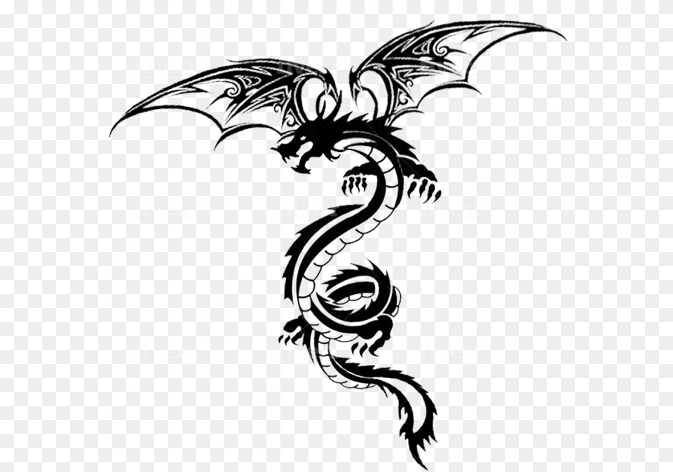 Illustration, Dragon Free Png Download