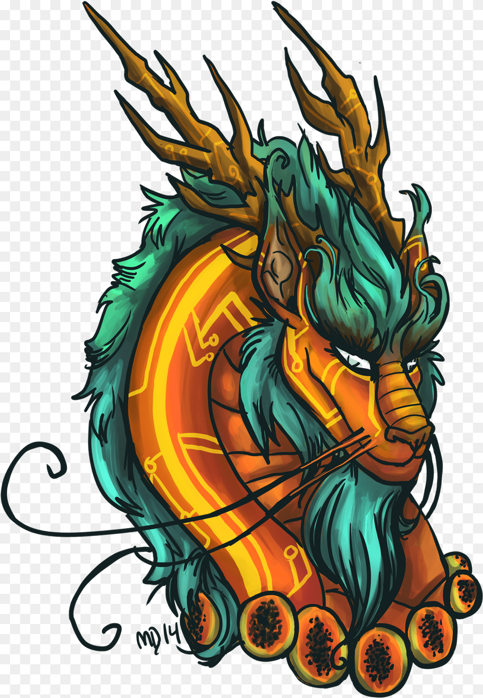 Illustration, Dragon Png