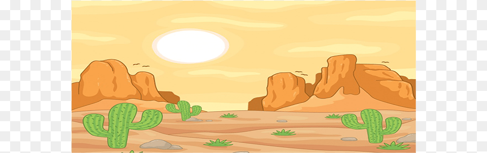 Illustration, Desert, Nature, Outdoors, Scenery Free Png Download